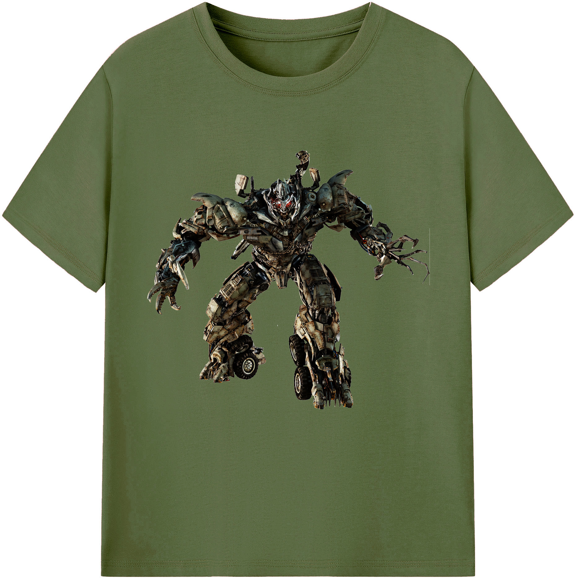 （画像用） Transformers トランスフォーマー 綿100％半袖Tシャツ（フロントプリント）